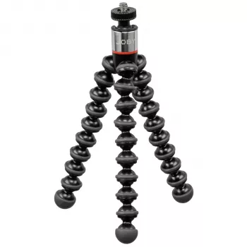 JOBY GorillaPod 325 εύκαμπτο μίνι τρίποδο με ενσωματωμένη κεφαλή μπίλιας, μαύρο/κάρβουνο