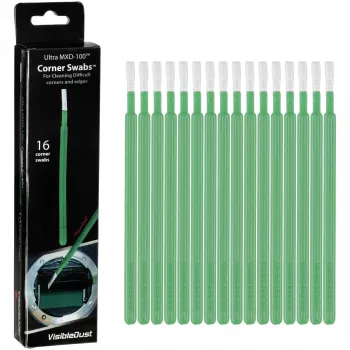 Visible Dust MXD Swabs Corner Green - Συσκευασία 12 τεμ. για καθαρισμό αισθητήρα APS-C