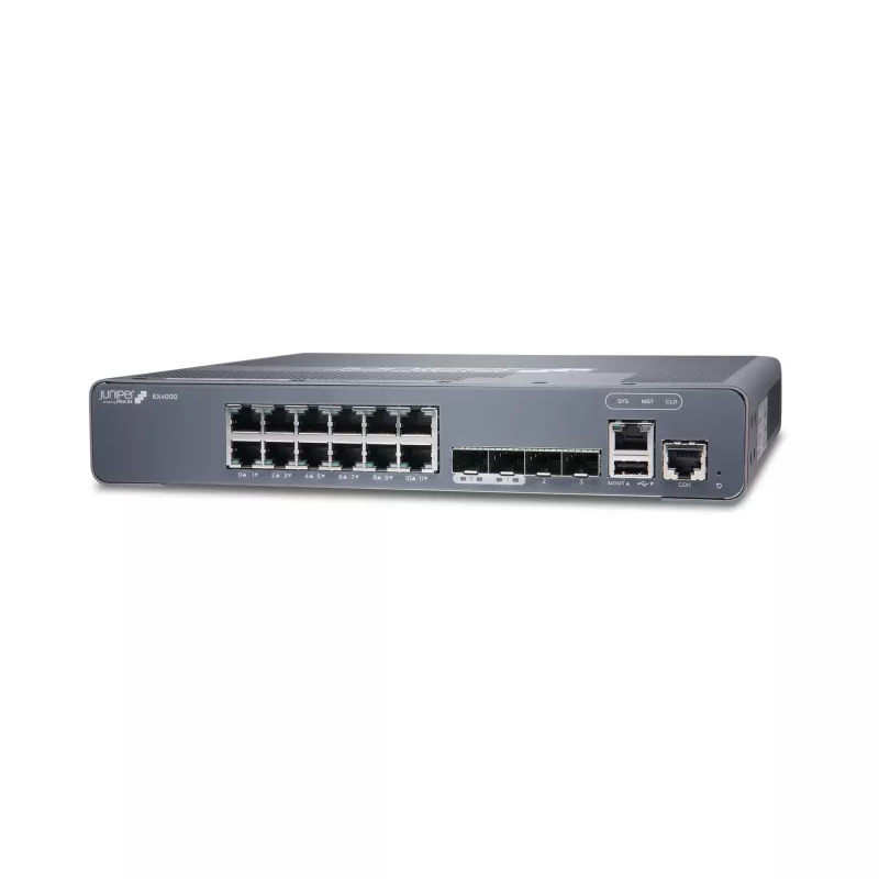 Juniper EX Series EX4000-12T Switch - L3 Managed - 12 Θύρες Gigabit PoE+