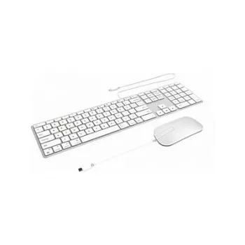 ZAGG Wired USB-C Combo: Πληκτρολόγιο & Ποντίκι Apple Ασημί