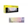 CORSAIR CLIPPER PRO MINI 60 Hall Effect Πληκτρολόγιο Gaming Λευκό