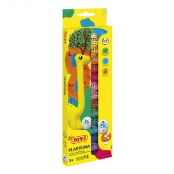 JOVI Plastilina Πλαστελίνη μοντελοποίησης μικτή 15 χρώματα 15 g το καθένα