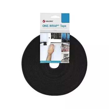 VELCRO One Wrap Ταινία 25m 25mm Μαύρο VEL-OW64153