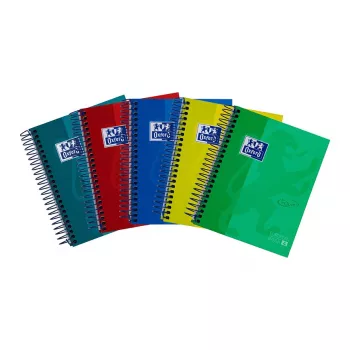 Oxford College Block European Book Touch A6 καρό 120 φύλλα 90 g/m² Optik Paper