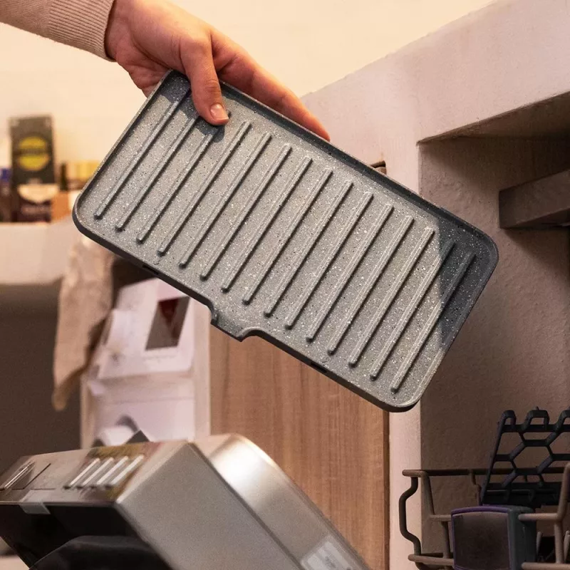 Cecotec Rock'n Grill 1500 Take&Clean Stone ηλεκτρική ψησταριά
