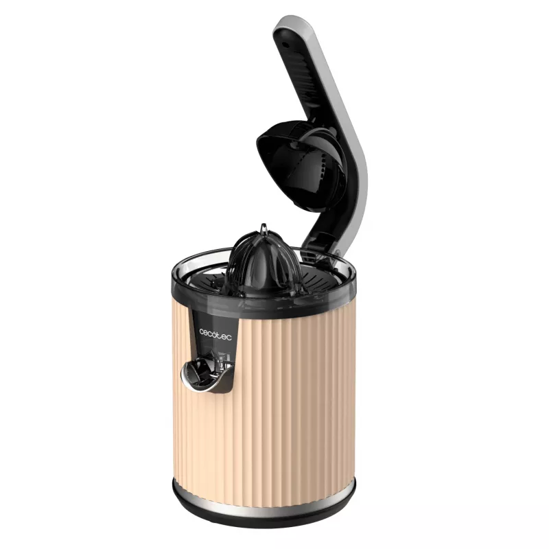 Cecotec Xqueeze RetroJuice 600 αποχυμωτής αργής περιστροφής 600W μπεζ