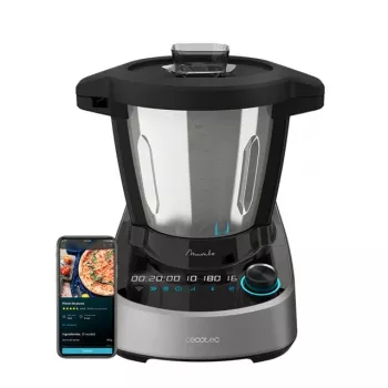 Cecotec Mambo 11090 πολυλειτουργική κουζινομηχανή, 1700 W, 3,3 L, ανοξείδωτο ατσάλι, Wi-Fi