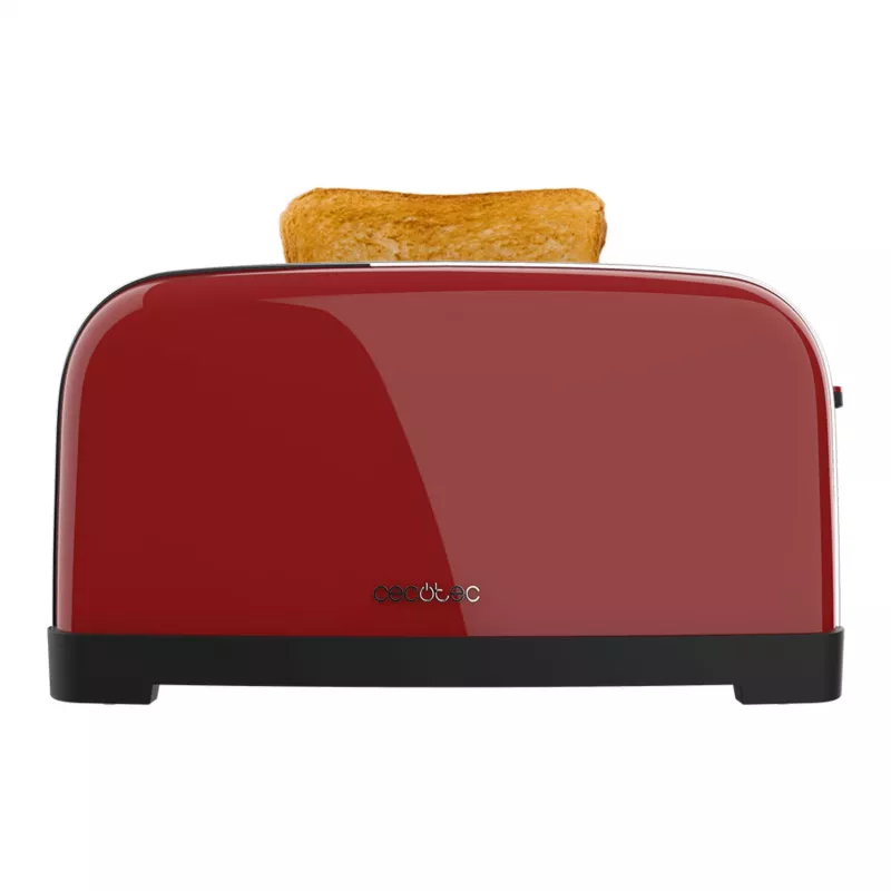 Cecotec Toastin' Time 1500 Red φρυγανιέρα 2 θέσεων 1500W