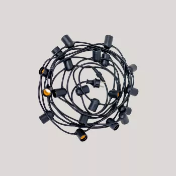 New Garden ALLEGRA 220V Γιρλάντα 10m LED φωτιστικό σειράς θερμό λευκό 2700K IP44