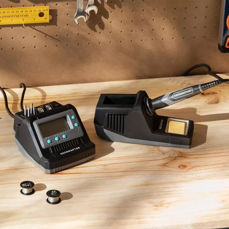 Cecotec Cecoraptor Perfect Solderstation 600 Advance Σταθμός συγκόλλησης 60W Ψηφιακό LED