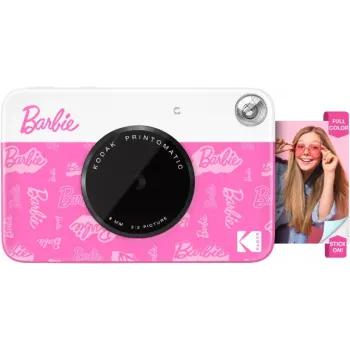 KODAK Printomatic Barbie Edition Άμεση Ψηφιακή Φωτογραφική Μηχανή 5MP + 5 Φύλλα ZINK Φωτογραφικό Χαρτί Ροζ