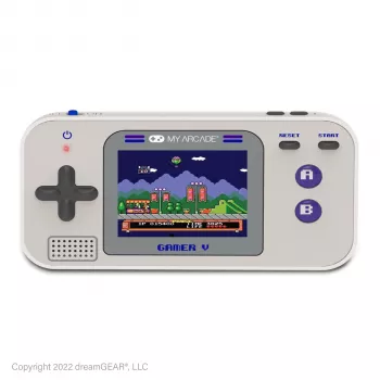 dreamGEAR My Arcade Gamer V Classic Φορητή κονσόλα παιχνιδιών 220 παιχνίδια Γκρι Μωβ