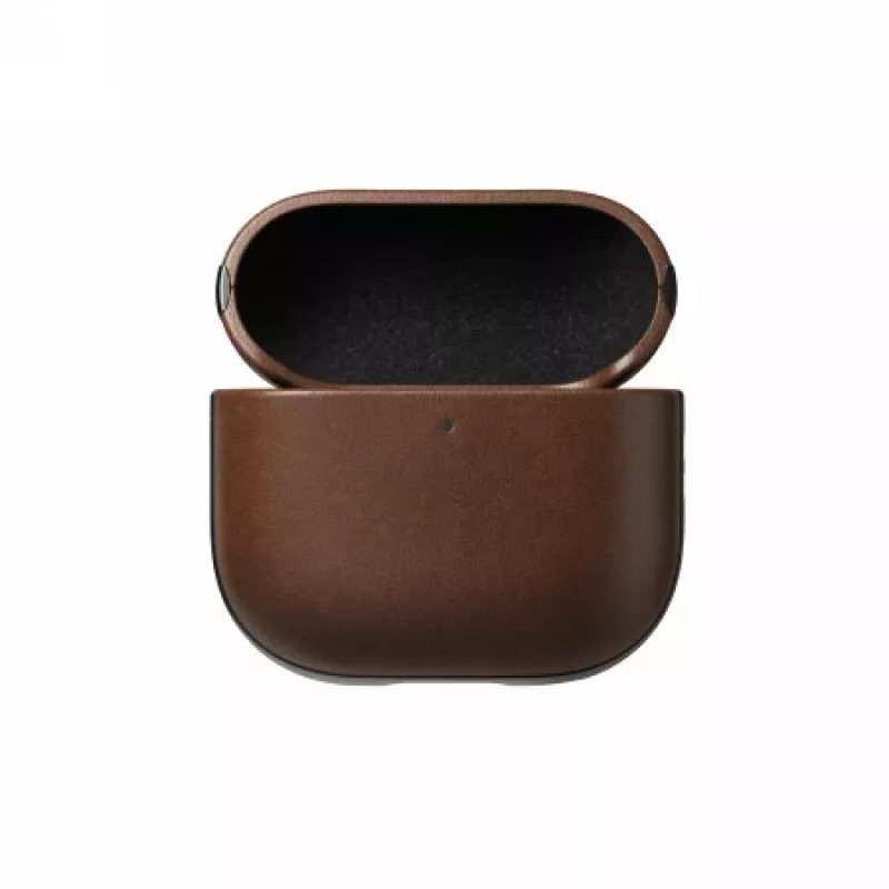 NOMAD GOODS Modern Leather Case για Apple AirPods 4 καφέ