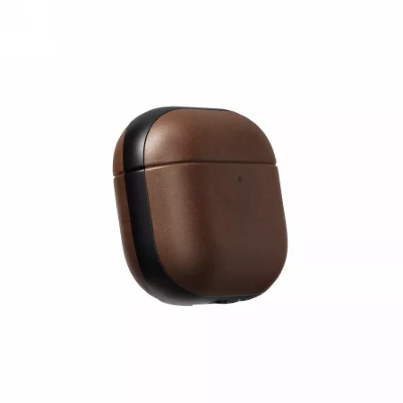 NOMAD GOODS Modern Leather Case για Apple AirPods 4 καφέ