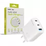 Mobile Origin 40W GaN Φορτιστής MO13 Λευκός 1x USB-A + 2x USB-C