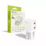 Mobile Origin 45W Ταξιδιωτικός προσαρμογέας EU/US/UK/AU PW26, Λευκό