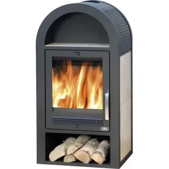 Stove Hearth Stockholm 8 με εναλλάκτη θερμότητας