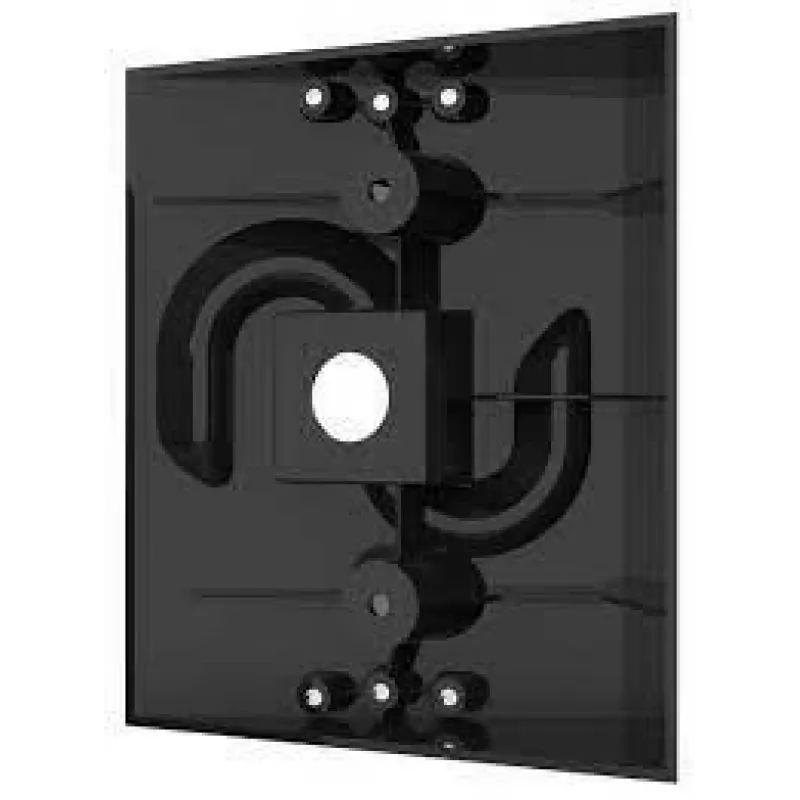 2N IP Solo Intercom Backplate - μαύρο - 115 mm - 9155071