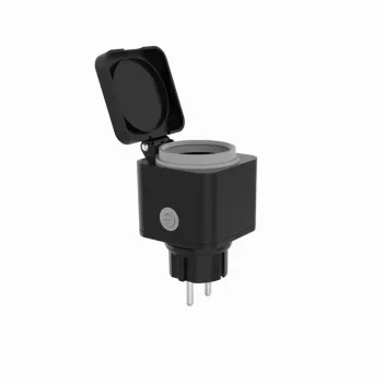 Tesla Smart Plug SP400 Εξωτερικός έξυπνος ρευματολήπτης WiFi με παρακολούθηση ενέργειας, IP44, 16A, 3680W, Schuko