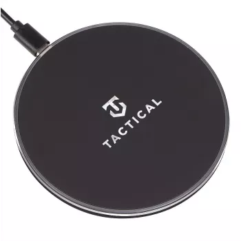 Tactical Base Plug Ασύρματος φορτιστής Qi Charging Pad 15W Μαύρο