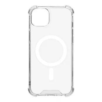 Tactical Back Cover MagForce Plyo για iPhone 15 Plus Διάφανο