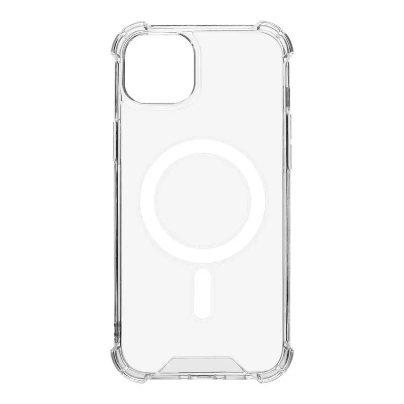 Tactical Back Cover MagForce Plyo για iPhone 15 Plus Διάφανο