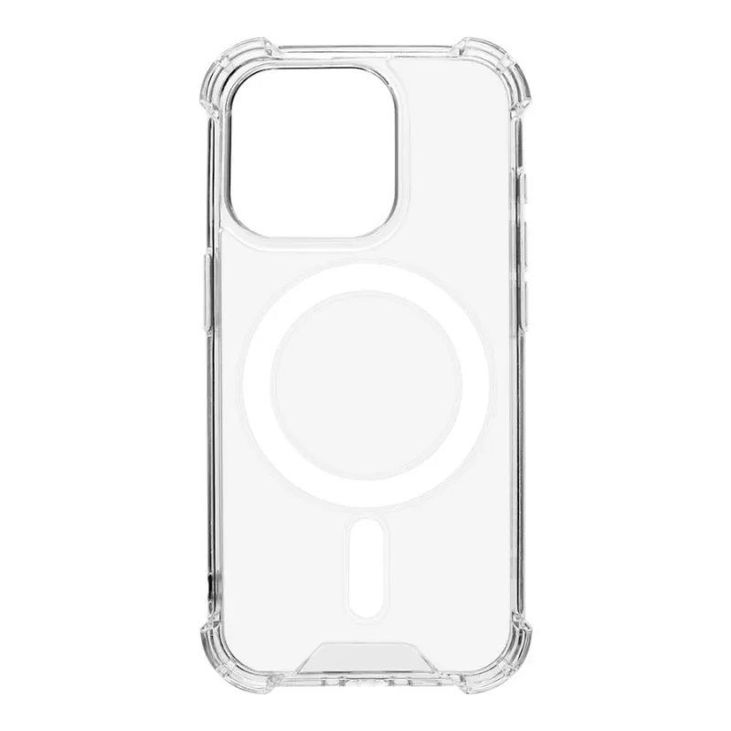 Tactical Back Cover MagForce Plyo για iPhone 15 Pro, Διάφανο
