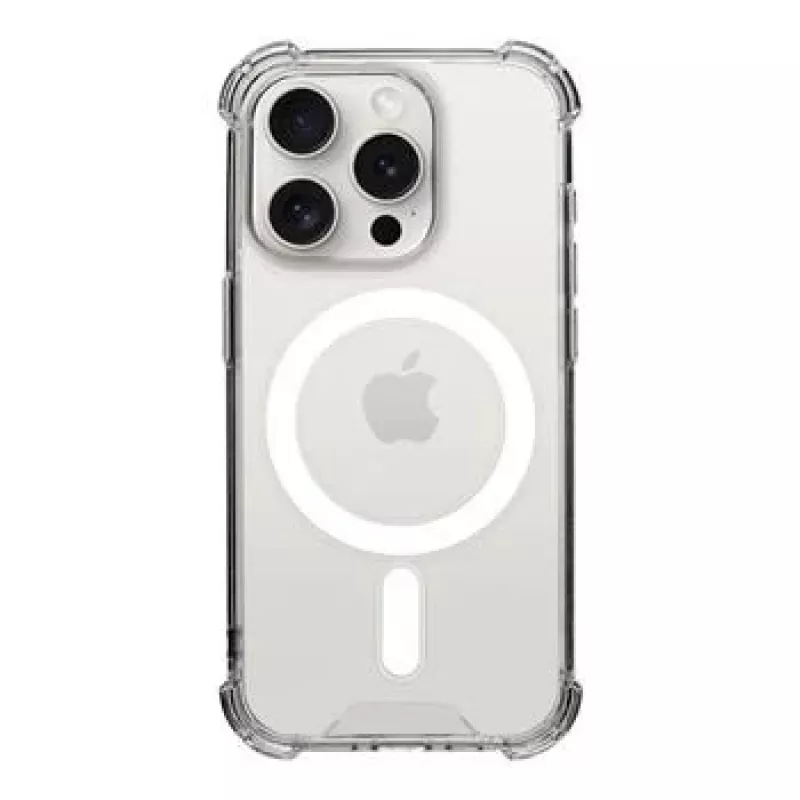 Tactical Back Cover MagForce Plyo για iPhone 15 Pro, Διάφανο