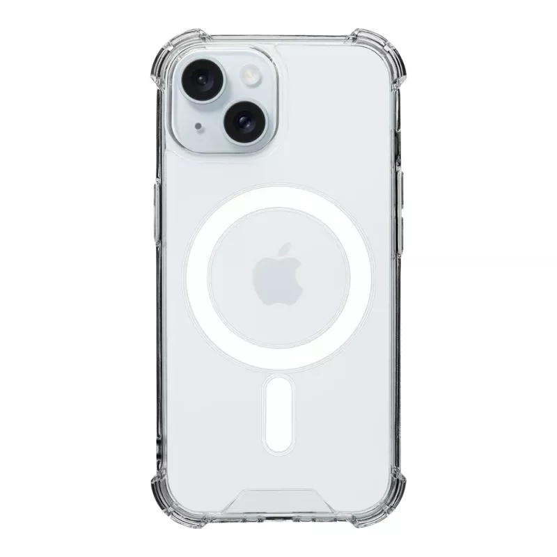 Tactical Back Cover MagForce Plyo iPhone 15 Διάφανο