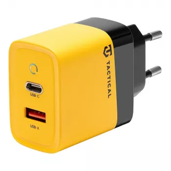 Tactical Microgrid GaN 45W Κίτρινος Φορτιστής Τοίχου με USB-C