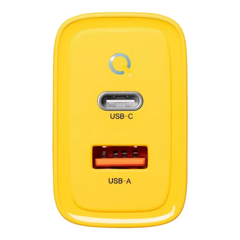 Tactical Microgrid GaN 45W Κίτρινος Φορτιστής Τοίχου με USB-C