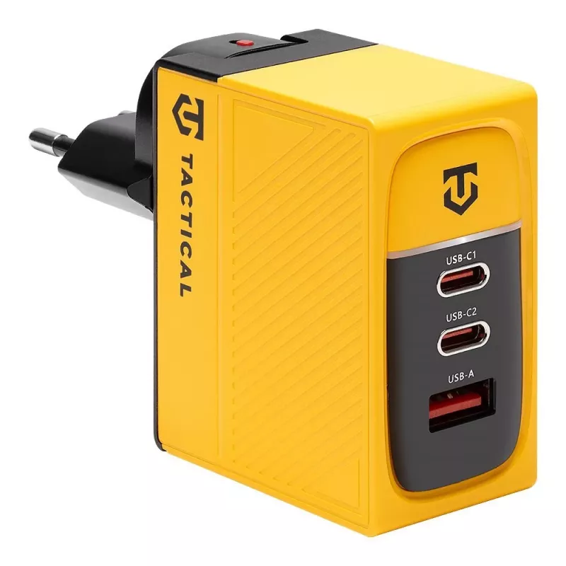 Tactical Nett Warrior GaN 100W Κίτρινος Φορτιστής