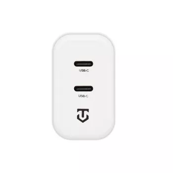 Tactical Base Plug Dual 40W Λευκός Φορτιστής Τοίχου GaN