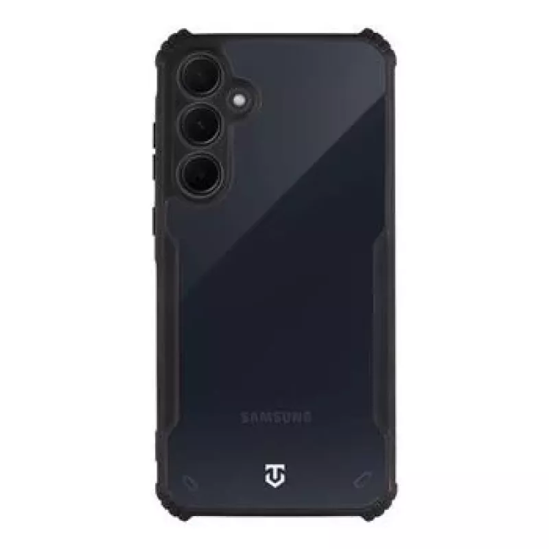 Τακτική θήκη πλάτης Quantum Stealth Galaxy A35 5G διαφανές/μαύρο