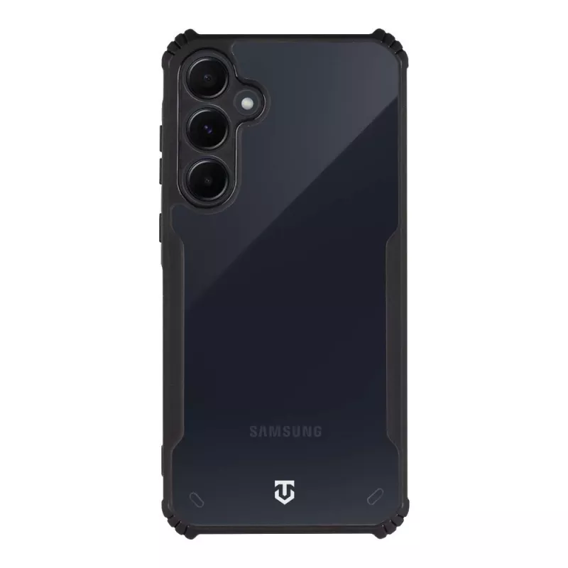Τακτική θήκη πλάτης Quantum Stealth Galaxy A55 5G διαφανές/μαύρο