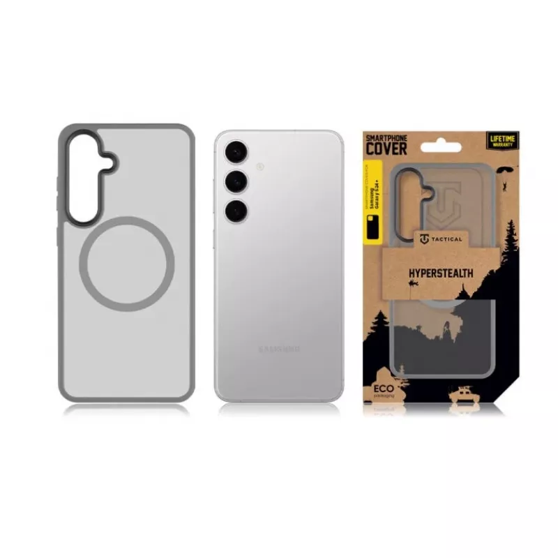 Tactical Back Cover MagForce Hyperstealth για Samsung Galaxy S24+ Ανοιχτό γκρι