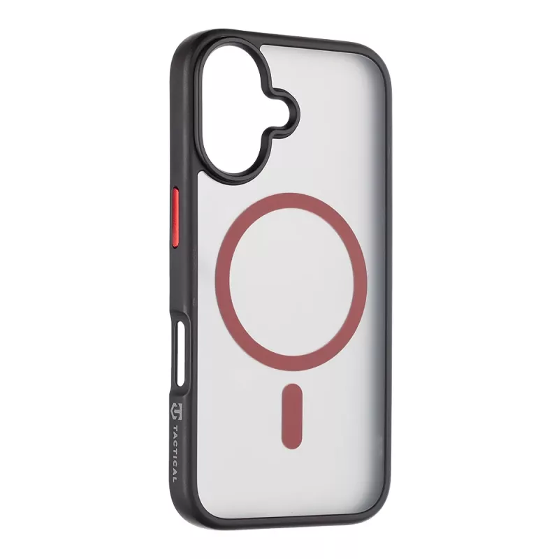 Tactical Back Cover MagForce Hyperstealth 2.0 για iPhone 16, Μαύρο/Κόκκινο