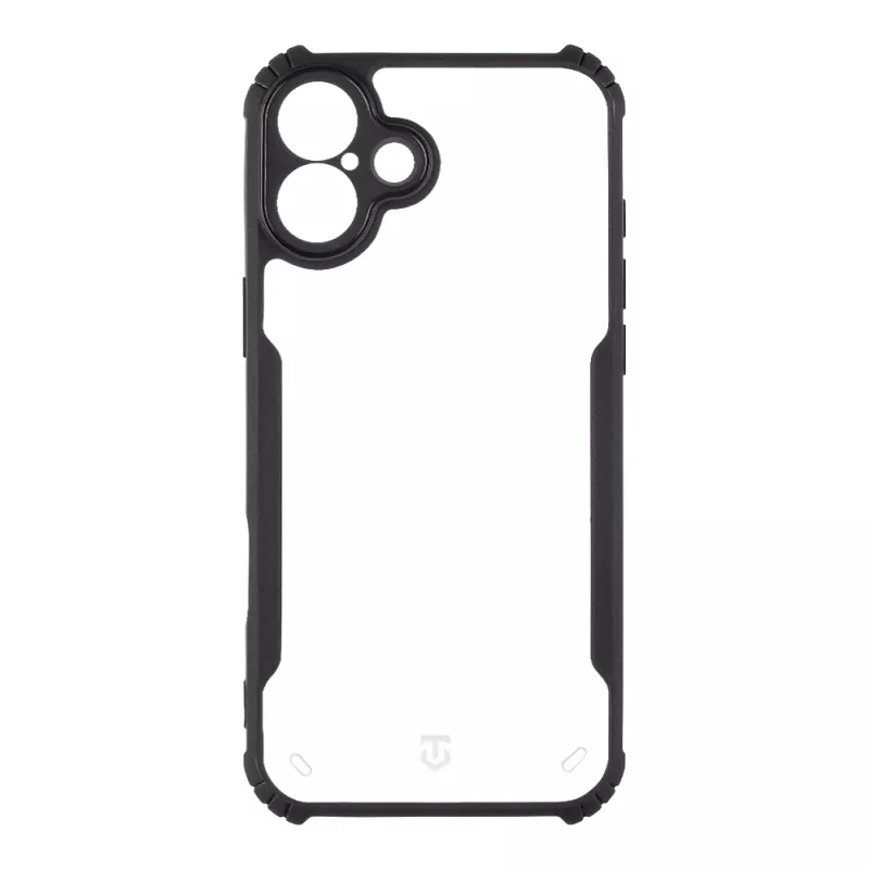Tactical Back Cover Quantum Stealth iPhone 16 Plus Διάφανο/Μαύρο