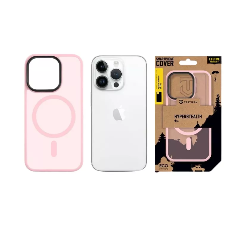 Tactical Back Cover MagForce Hyperstealth για Apple iPhone 14 Pro - Pink Panther