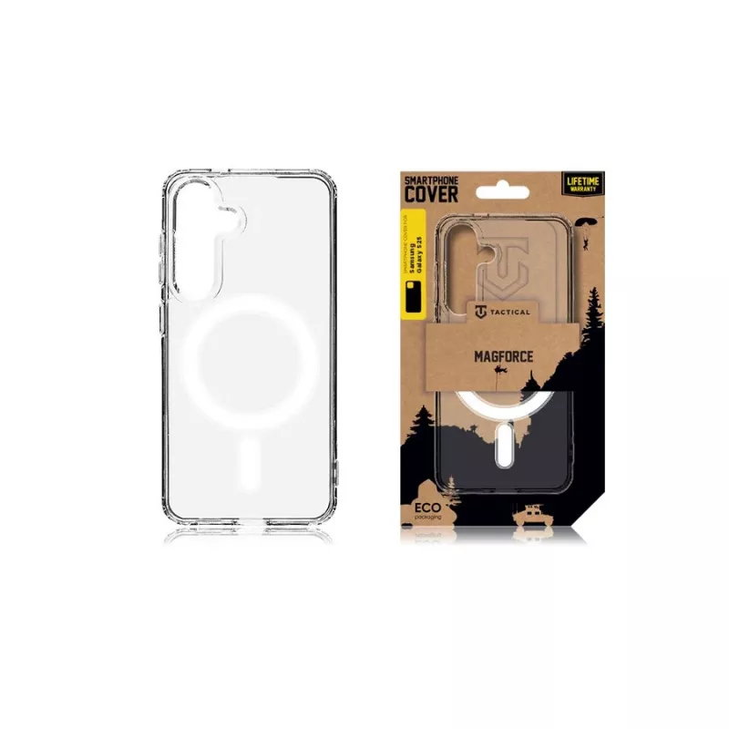 Tactical Back Cover MagForce Galaxy S25 Διάφανο
