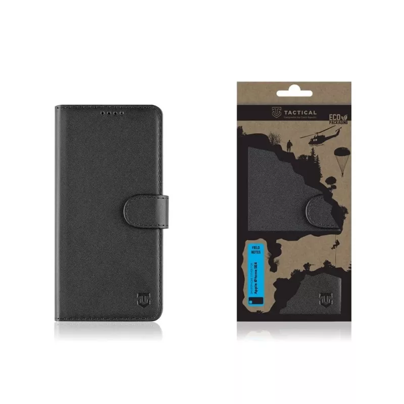 Tactical Book Cover Field Notes iPhone 16e/17e μαύρο