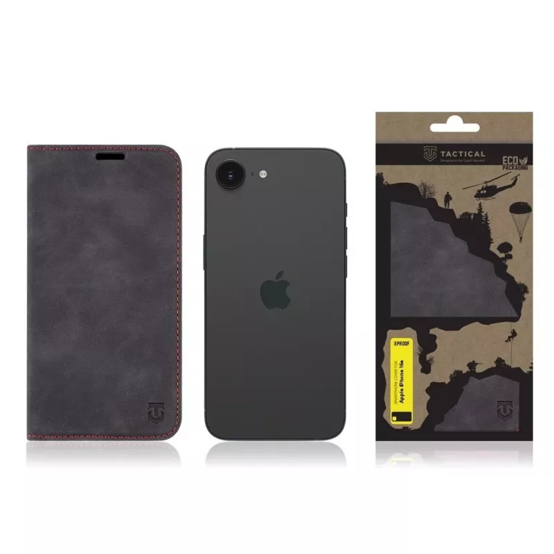Tactical Θήκη Βιβλίο Xproof iPhone 16e/17e Black Hawk