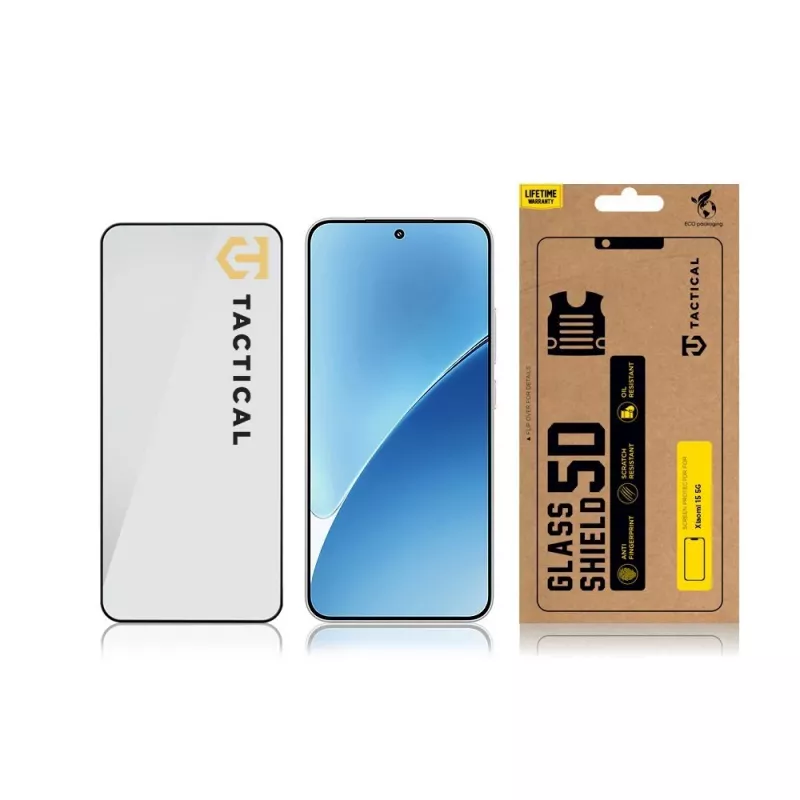 Tactical Glass Shield 5D για Xiaomi 15 5G μαύρο