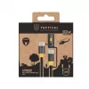 Tactical Stinger Cable USB-C/USB-C Μαύρο