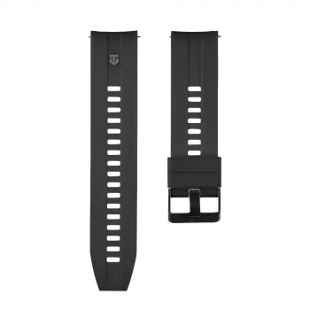 Tactical Quick-Release σιλικονούχο λουράκι 22mm μαύρο