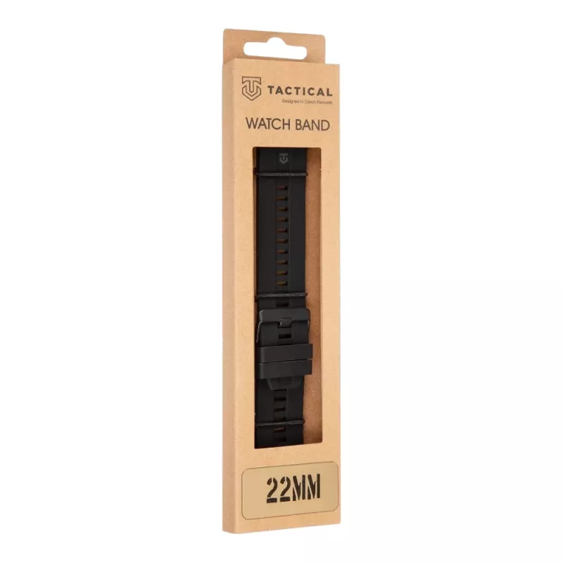 Tactical Quick-Release σιλικονούχο λουράκι 22mm μαύρο