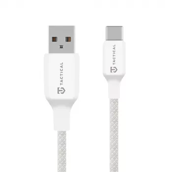 Tactical Stitch Thread Cable USB-A/USB-C Λευκό