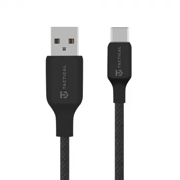 Tactical Stitch Thread Cable USB-A/USB-C Μαύρο - Καλώδιο - Ψηφιακό/Δεδομένων