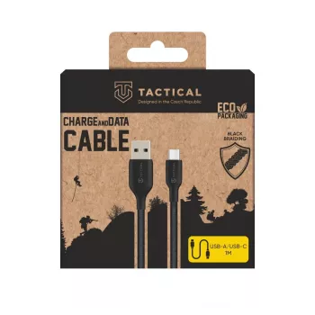 Tactical Stitch Thread Cable USB-A/USB-C Μαύρο - Καλώδιο - Ψηφιακό/Δεδομένων