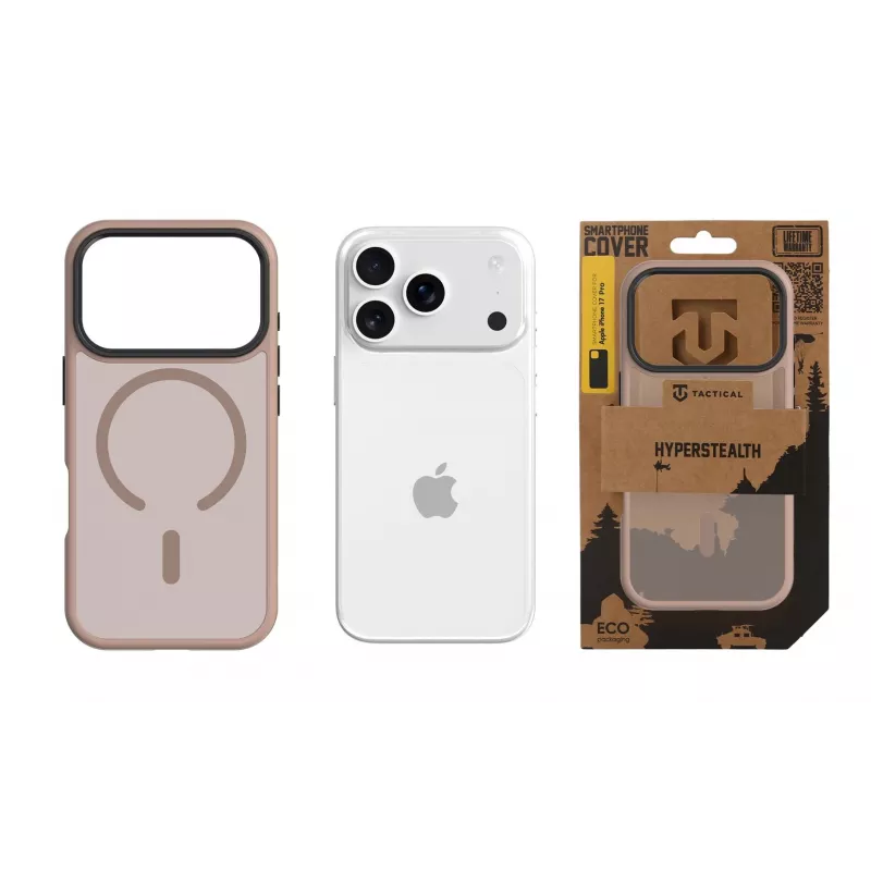 Tactical Back Cover MagForce Hyperstealth για iPhone 17 Pro - Stealth Black